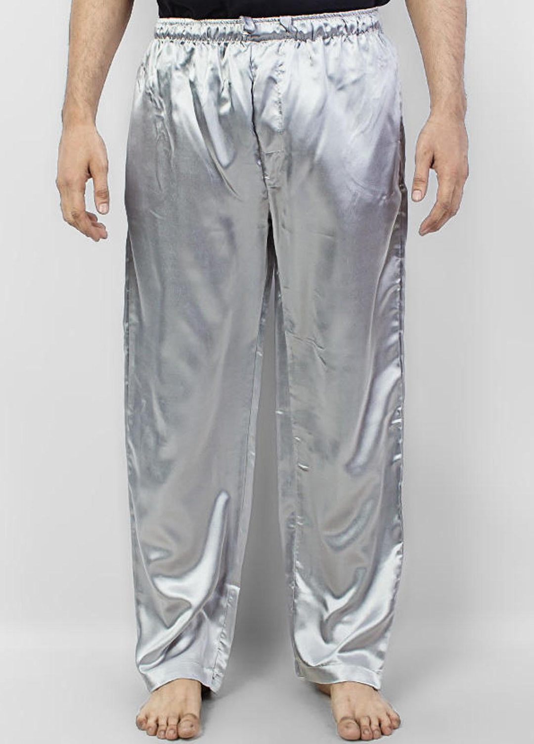 Valerie Satin Pants for Men - MSP01-SLV