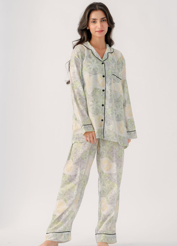 Valerie Pajama Set Printed Lawn 2 Piece Suit VL-PJ-LWN-001