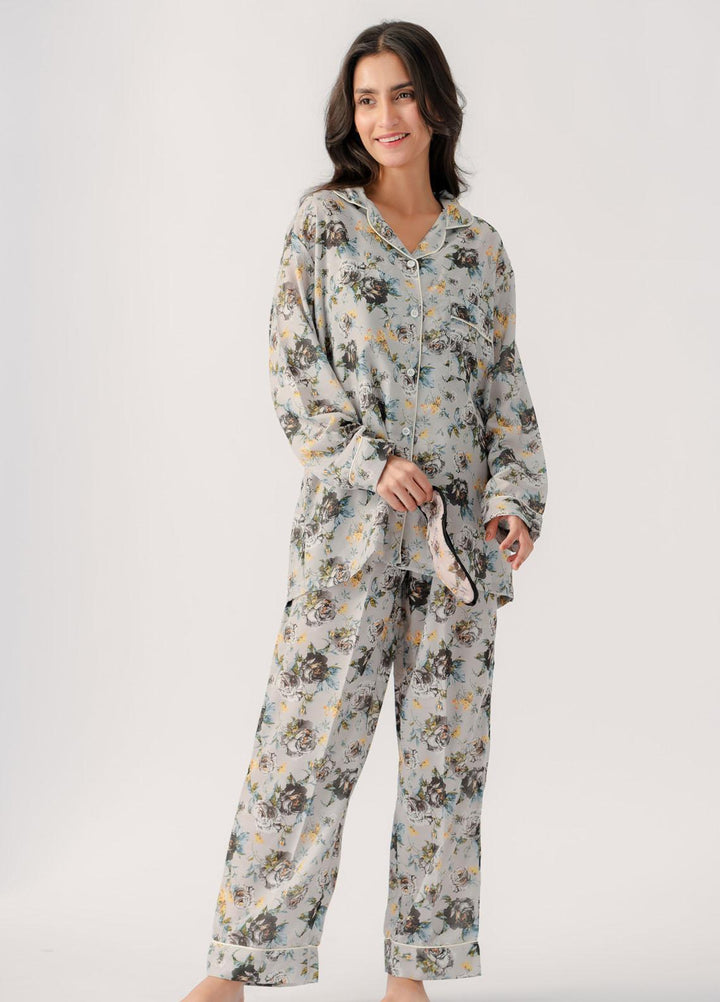 Valerie Pajama Set Printed Lawn 2 Piece Suit VL-PJ-LWN-004