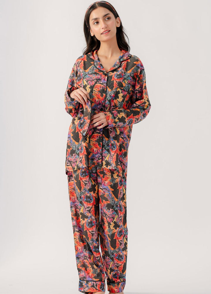 Valerie Pajama Set Printed Lawn 2 Piece Suit VL-PJ-LWN-006