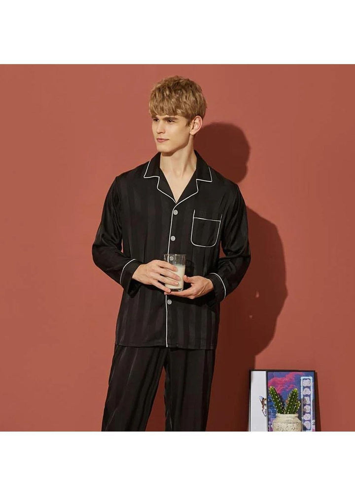 Valerie Pret  Polyester Couple Set ARJ-COUP-02-BLK