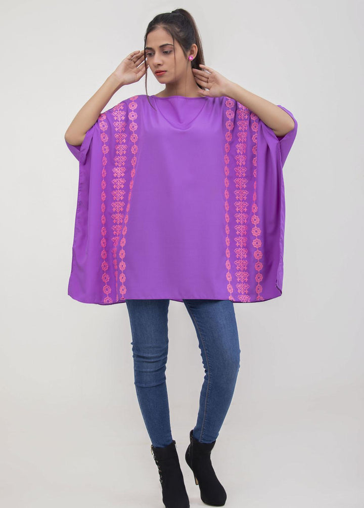 Valerie Pret Embroidered  Poncho VL-PNC-01