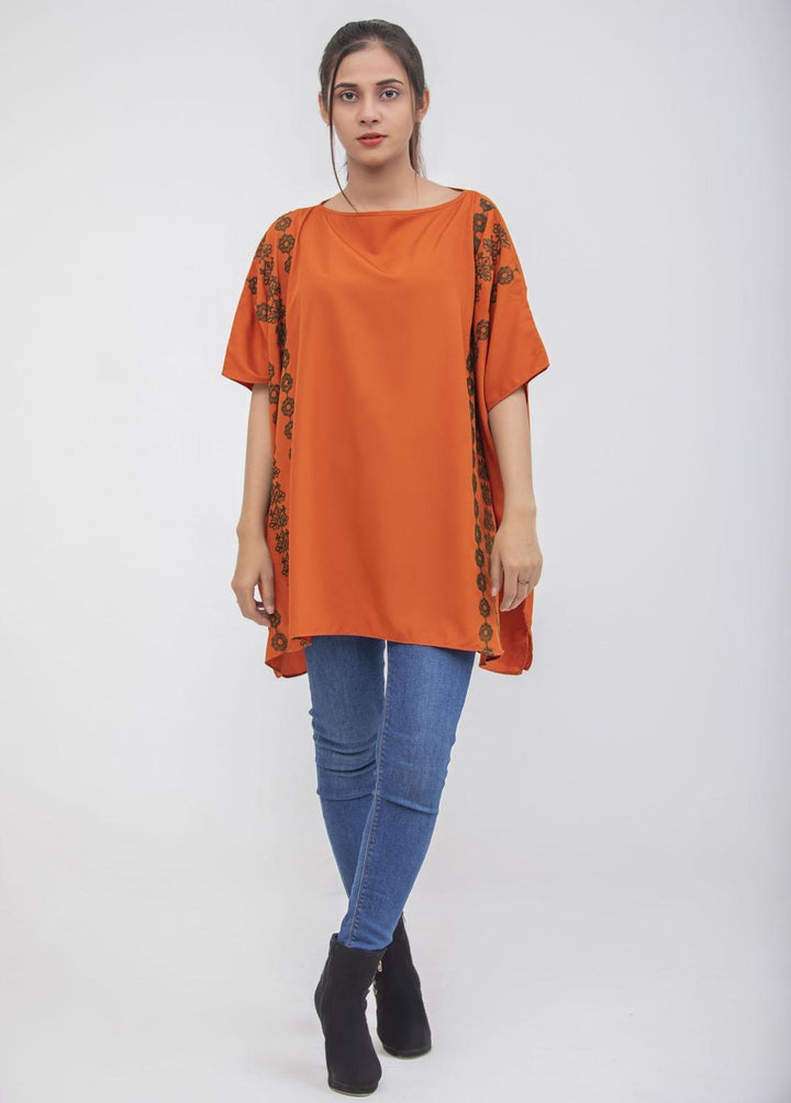 Valerie Pret Embroidered  Poncho VL-PNC-02