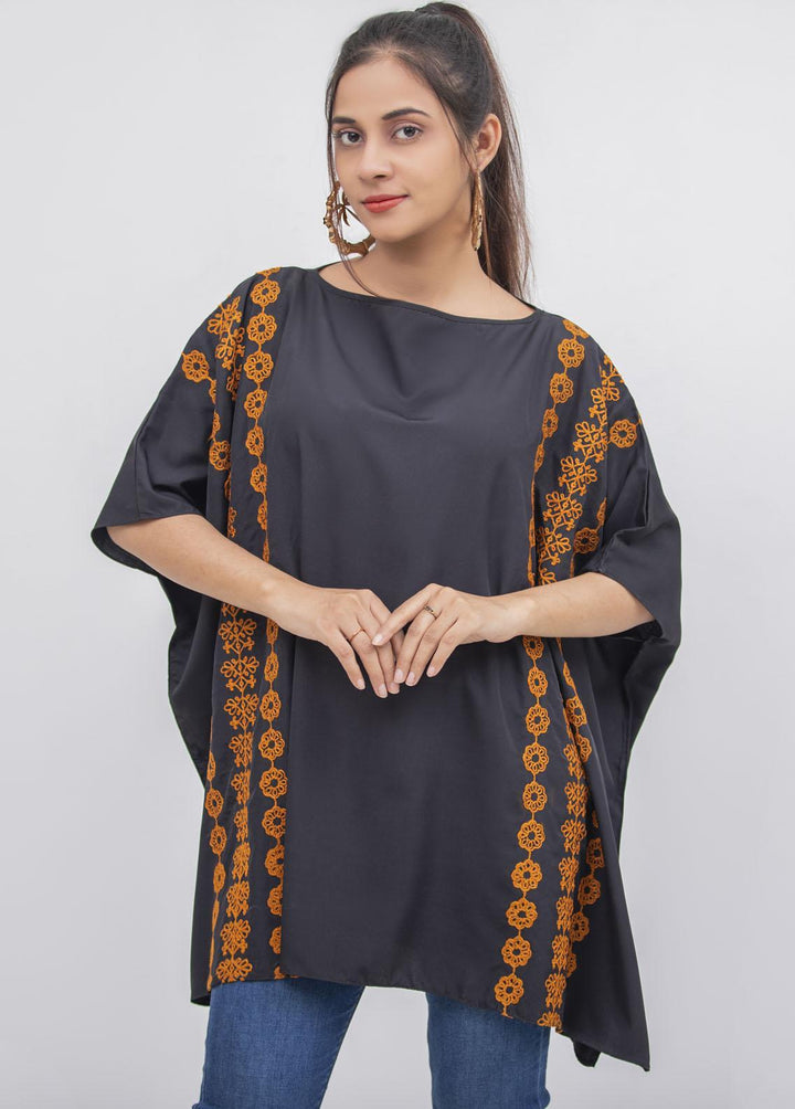 Valerie Pret Embroidered  Poncho VL-PNC-03