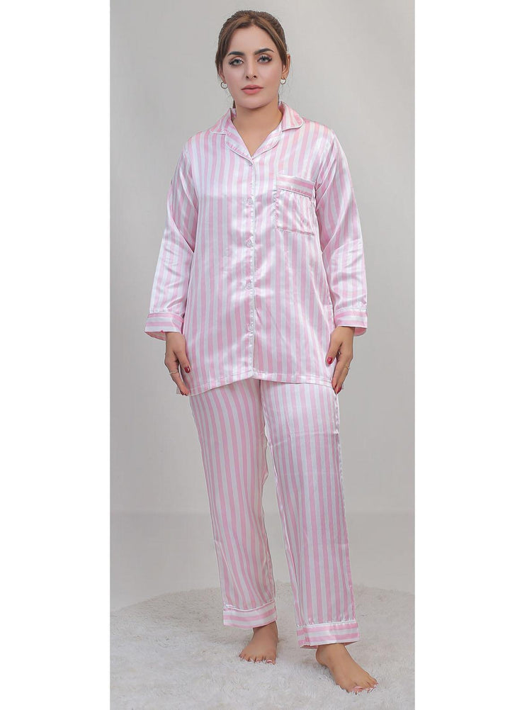 Valerie Night Wear Printed Satin Pajama Set VL-CLASSIC-05