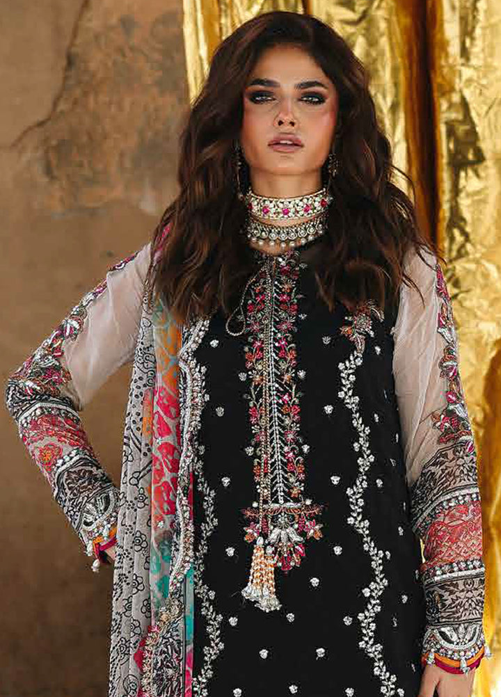 Vasal by Charizma Embroidered Chiffon Suits Unstitched 4 Piece CRZ25VC VSL25-24 - Formals Collection