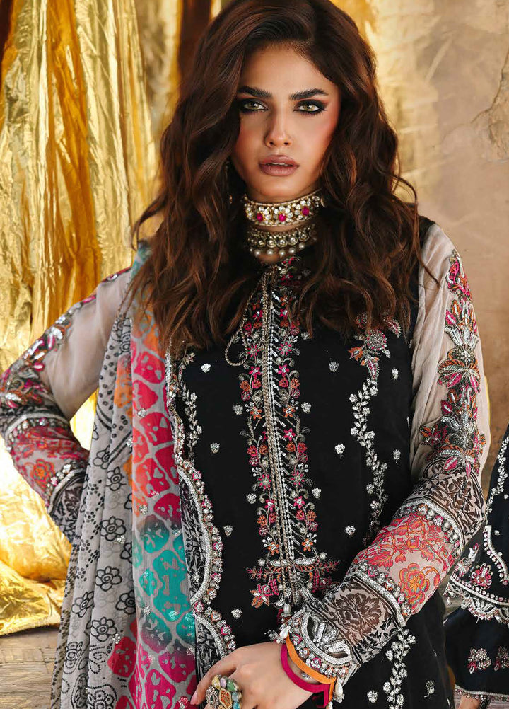 Vasal by Charizma Embroidered Chiffon Suits Unstitched 4 Piece CRZ25VC VSL25-24 - Formals Collection