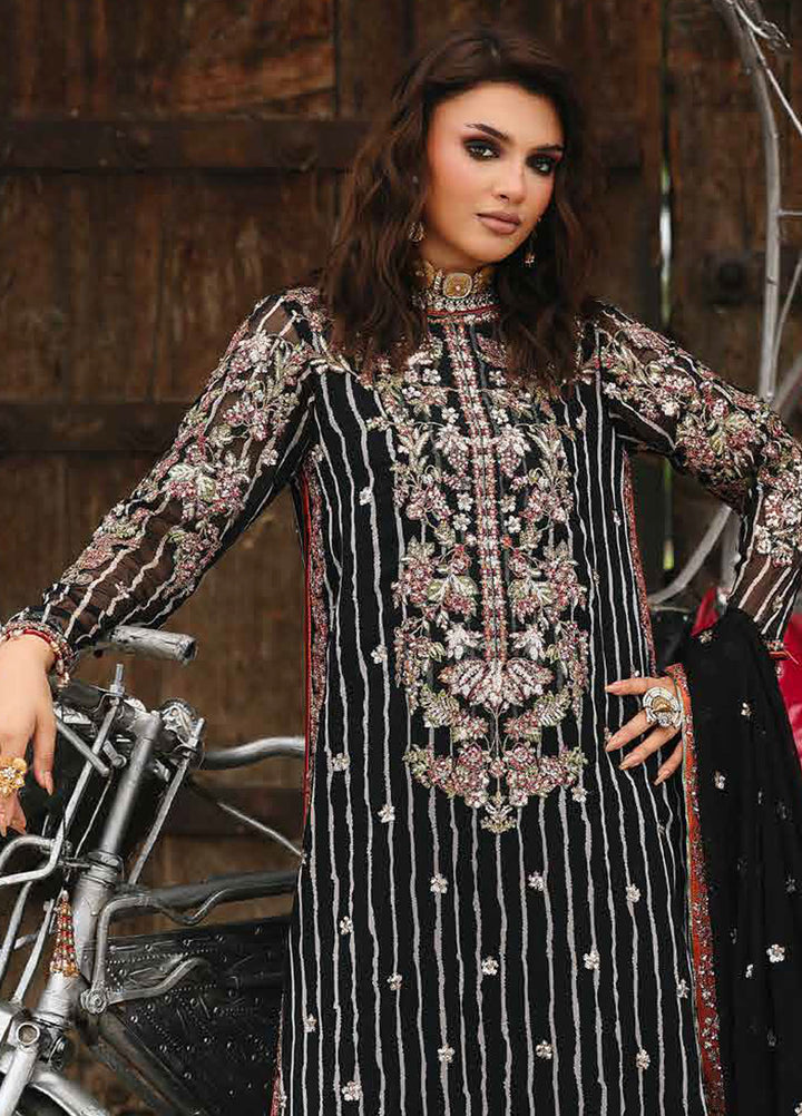 Vasal by Charizma Embroidered Chiffon Suits Unstitched 4 Piece CRZ25VC VSL25-26 - Formals Collection