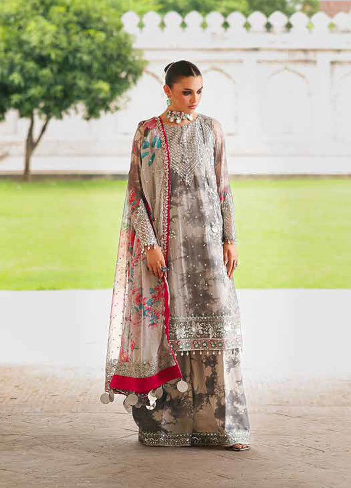 Vasal by Charizma Embroidered Chiffon Suits Unstitched 4 Piece CRZ25VC VSL25-27 - Formals Collection