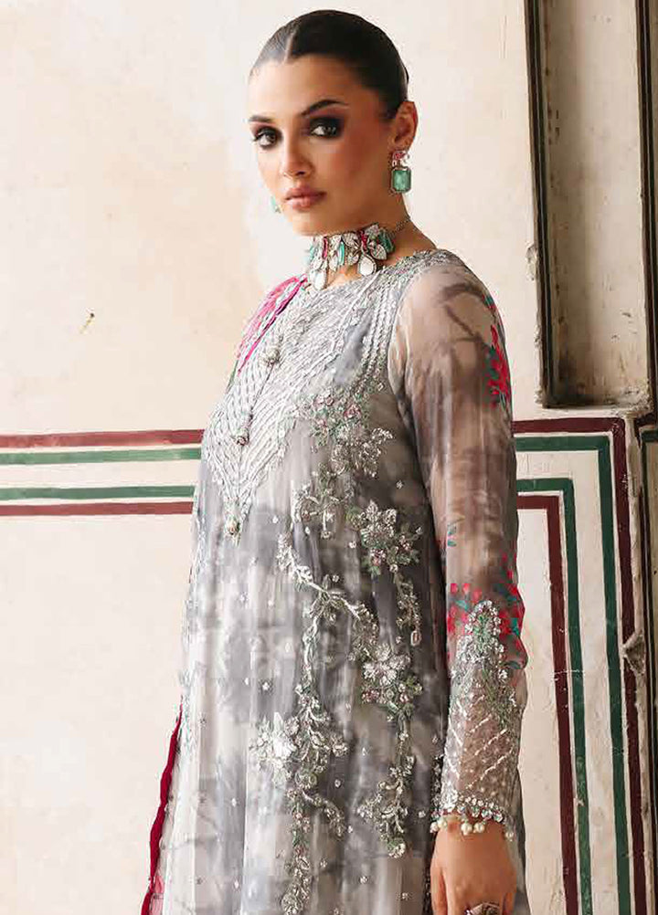 Vasal by Charizma Embroidered Chiffon Suits Unstitched 4 Piece CRZ25VC VSL25-27 - Formals Collection