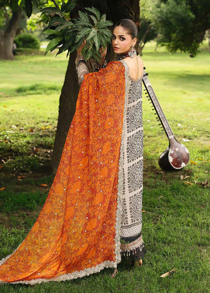 Vasal by Charizma Embroidered Chiffon Suits Unstitched 4 Piece CRZ25VC VSL25-30 - Formals Collection