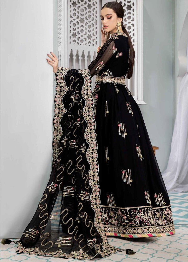 Vasl-e-Meeras By Alizeh Fashion Embroidered Chiffon Suits Unstitched 3 Piece AFB22VM 07 Azha - Festive Collection