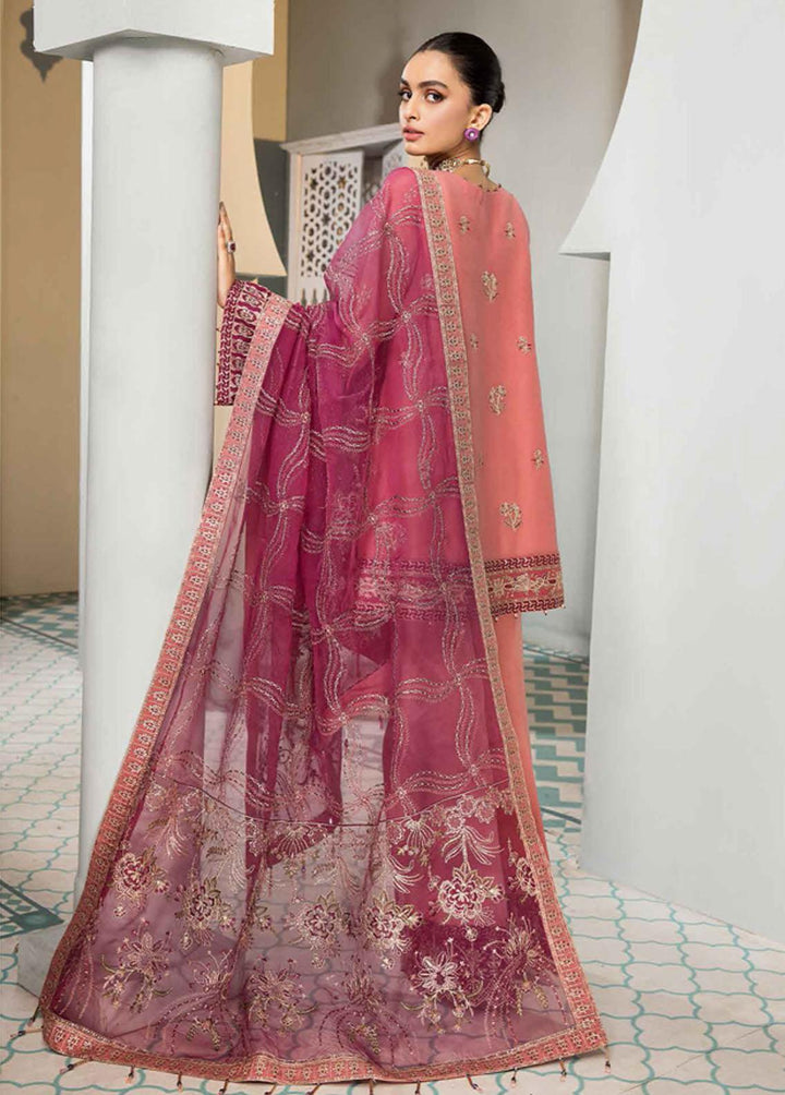 Vasl-e-Meeras By Alizeh Fashion Embroidered Chiffon Suits Unstitched 3 Piece AFB22VM 11 Zeina - Festive Collection