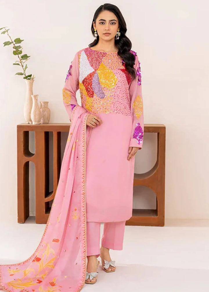 Velora by Stitch Vibes Pret Printed Silk 4 Piece Suit Candy Cloud