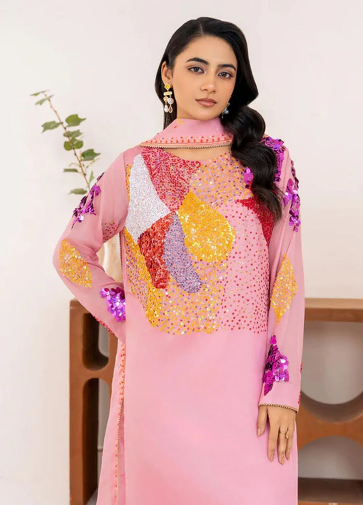 Velora by Stitch Vibes Pret Printed Silk 4 Piece Suit Candy Cloud