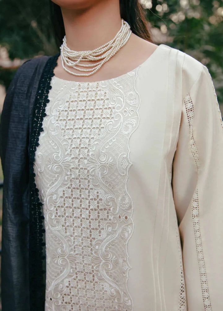 Vintage Flora by Manara Embroidered Lawn Suits Unstitched 3 Piece MNA25VS VF-10 Seher - Summer Collection