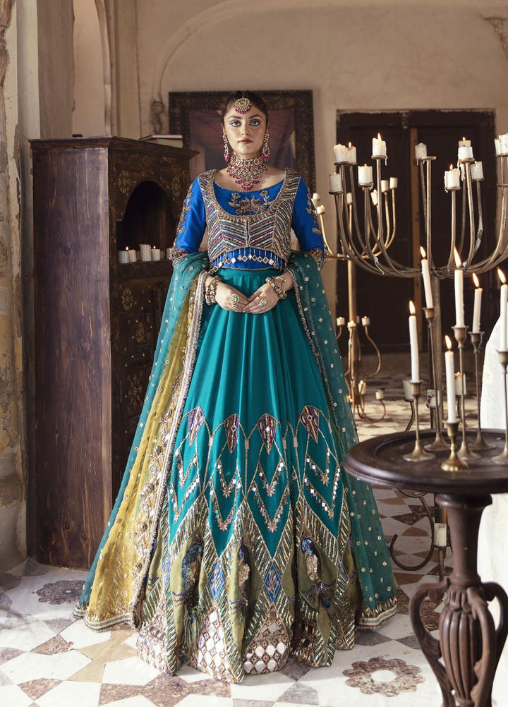 Maria Osama Khan Luxury Pret  Silk 3 Piece MOK22VR Riwayat 008