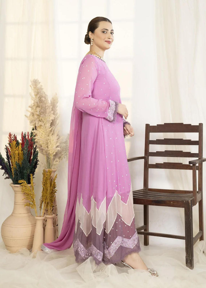 Noorangi Luxury Pret  Chiffon Frock NR22VF Alara