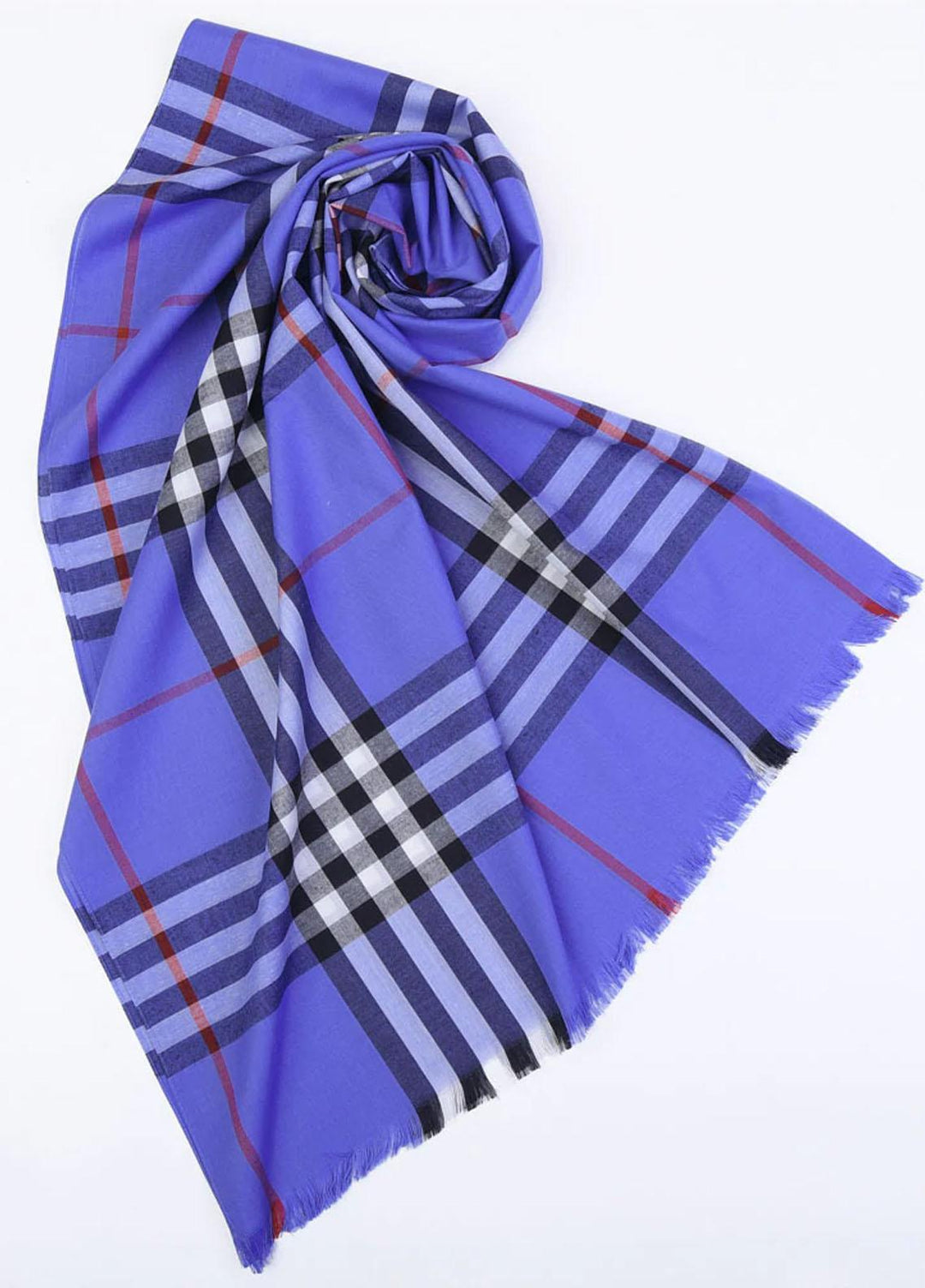Abaya pk Viscose Hijab ABA22VH VIOLET CHECKERED-STRIPES - Viscose Hijabs