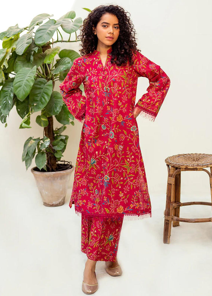 Vitalia Pret  Khaddar 2 Piece Suit VT23PRT Gold