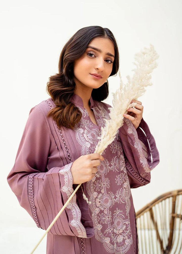 Vitalia Pret  Linen 2 Piece Suit VT23PRT Mauve