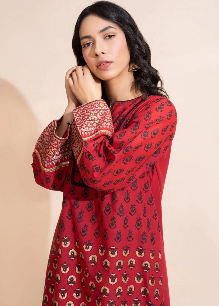 Vitalia Pret Printed Lawn Kurti VT23BP VP-STL23-701 Crimson