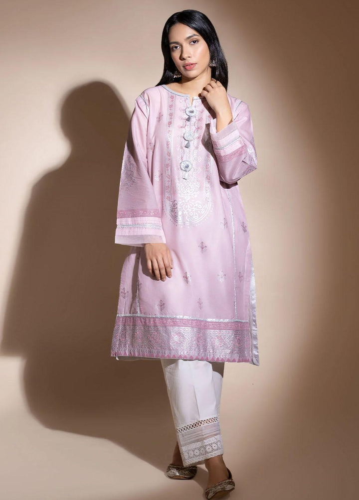 Vitalia Pret Printed Lawn Kurti VT23BP VP-STL23-703 Cavern Pink