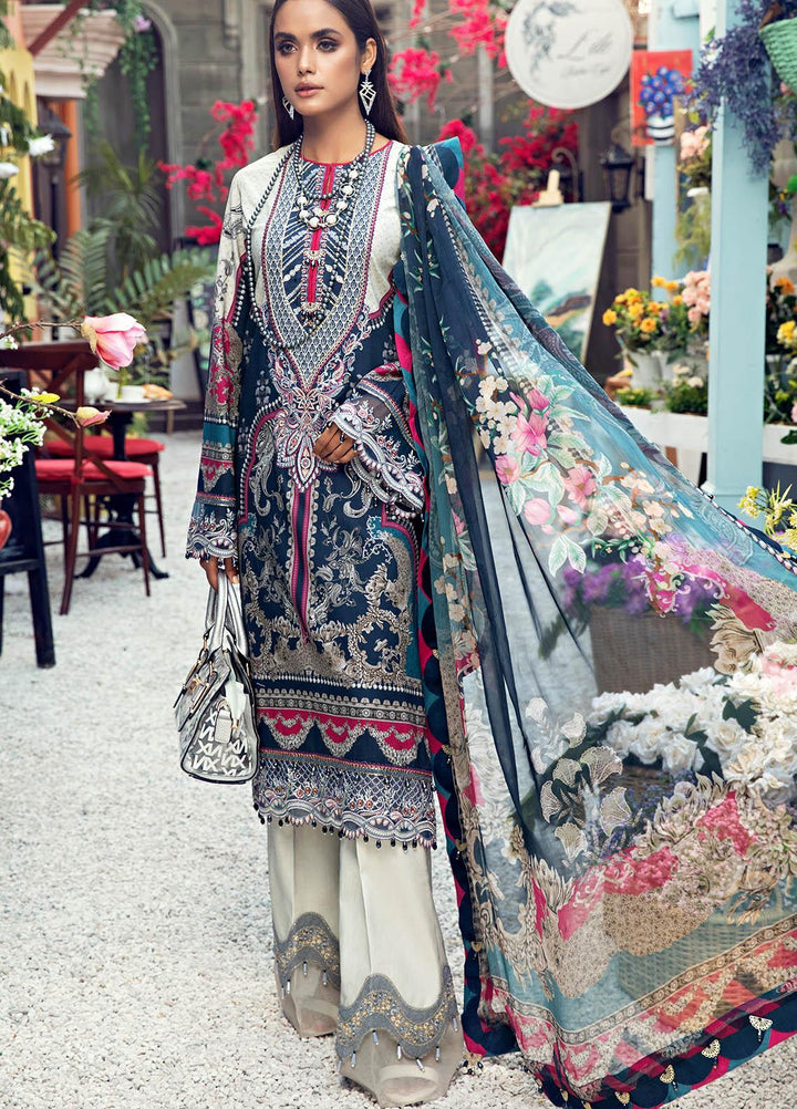 Anaya By Kiran Chaudhry Embroidered Lawn Suits Unstitched 3 Piece AK21VL VL21-09-A RAYA - Summer Collection