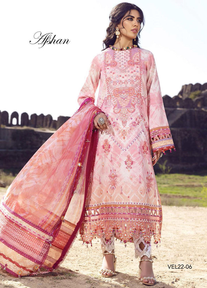 Viva Virsa By Anaya Embroidered Lawn Suits Unstitched 3 Piece AKC22VV VEL22-06 Afshan - Festive Collection