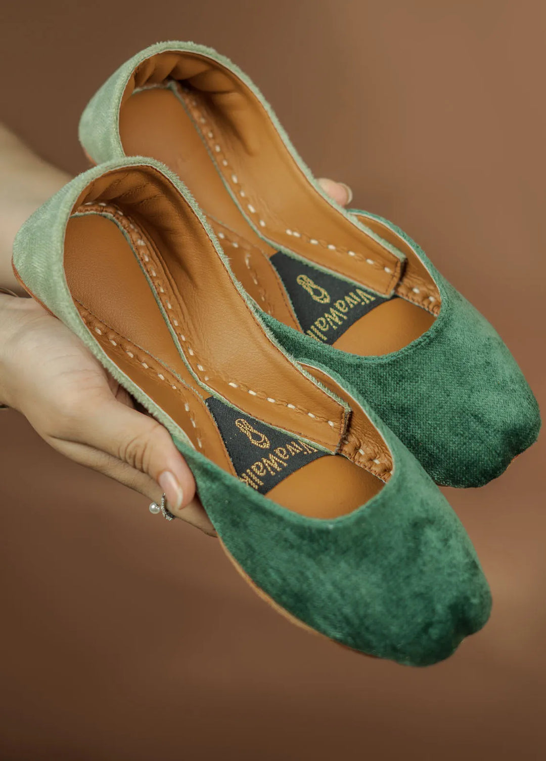 VivaWalk Festive Style Khussa Mystic Meadow
