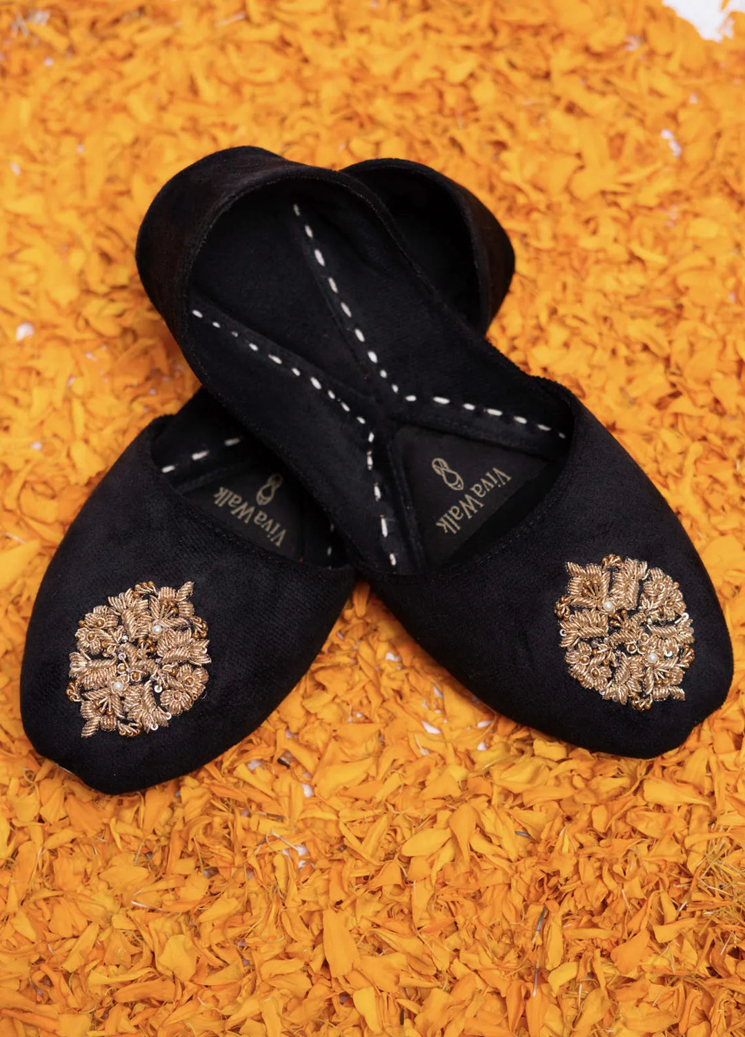 VivaWalk Festive Style Khussa Noor-E-Nazar