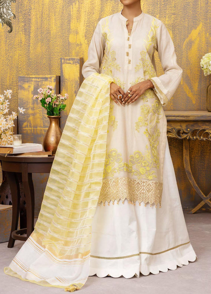 Vogue By Salitex Embroidered Lawn Suits Unstitched 3 Piece ST23V WK-01144UT - Festive Collection