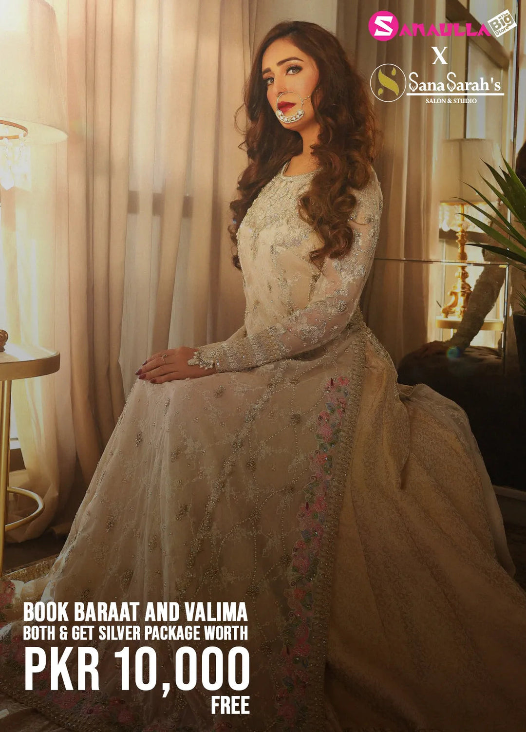 Voucher 3 Book Baraat and Valima Both and Get Silver package worth PKR 10,000 Free