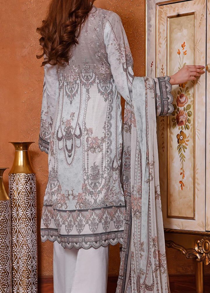 Hina Umer By VS Textiles Embroidered Lawn Suits Unstitched 3 Piece VS22HU 05 - Summer Collection