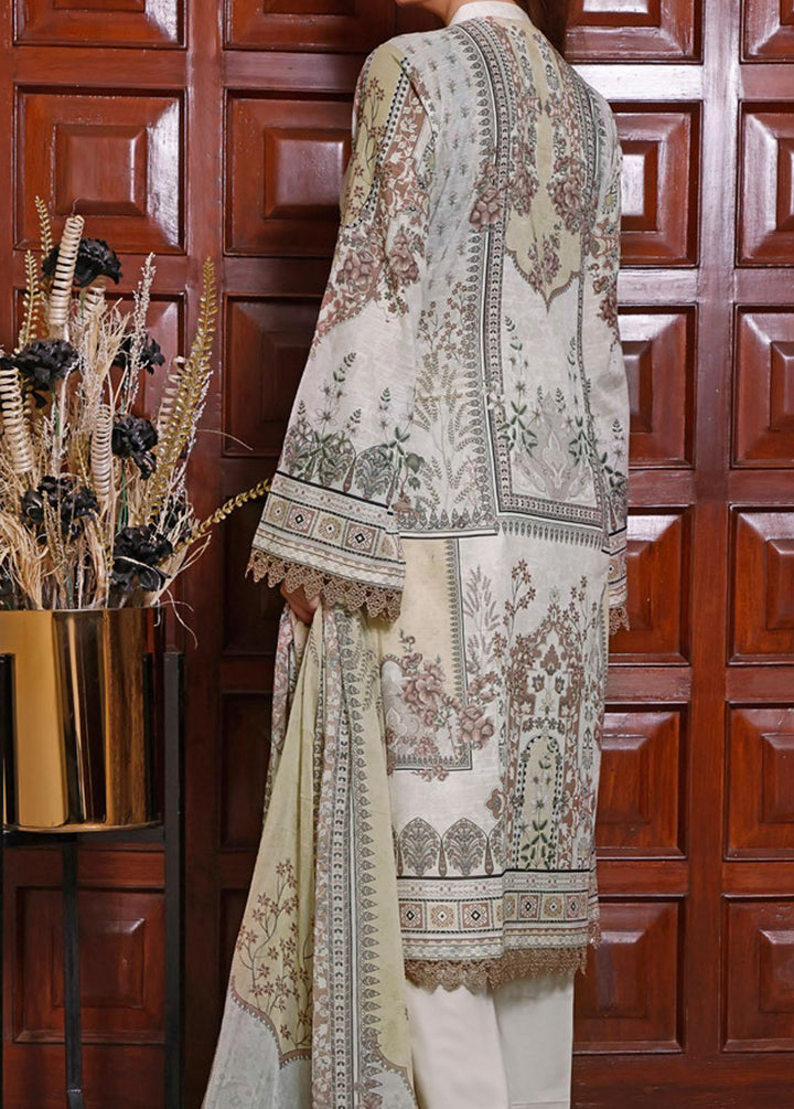 Hina Umer By VS Textiles Embroidered Lawn Suits Unstitched 3 Piece VS22HU 06 - Summer Collection