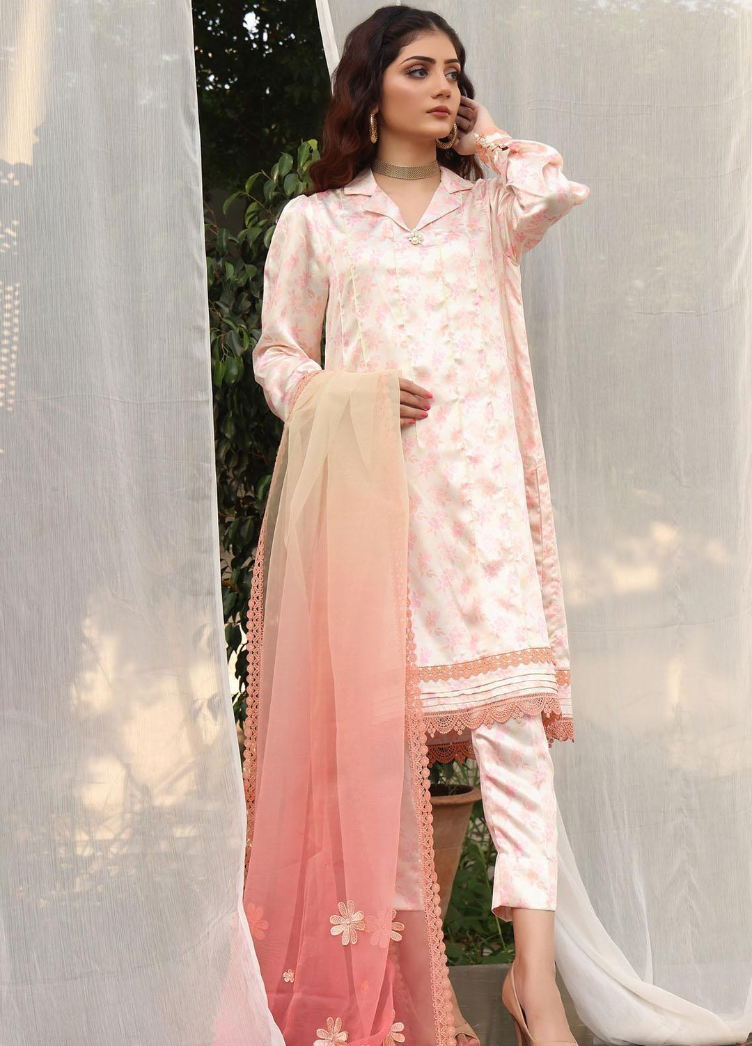 Weaves Pret Silk 3 Piece Suit WV22AD W-008 SOIE ROSA