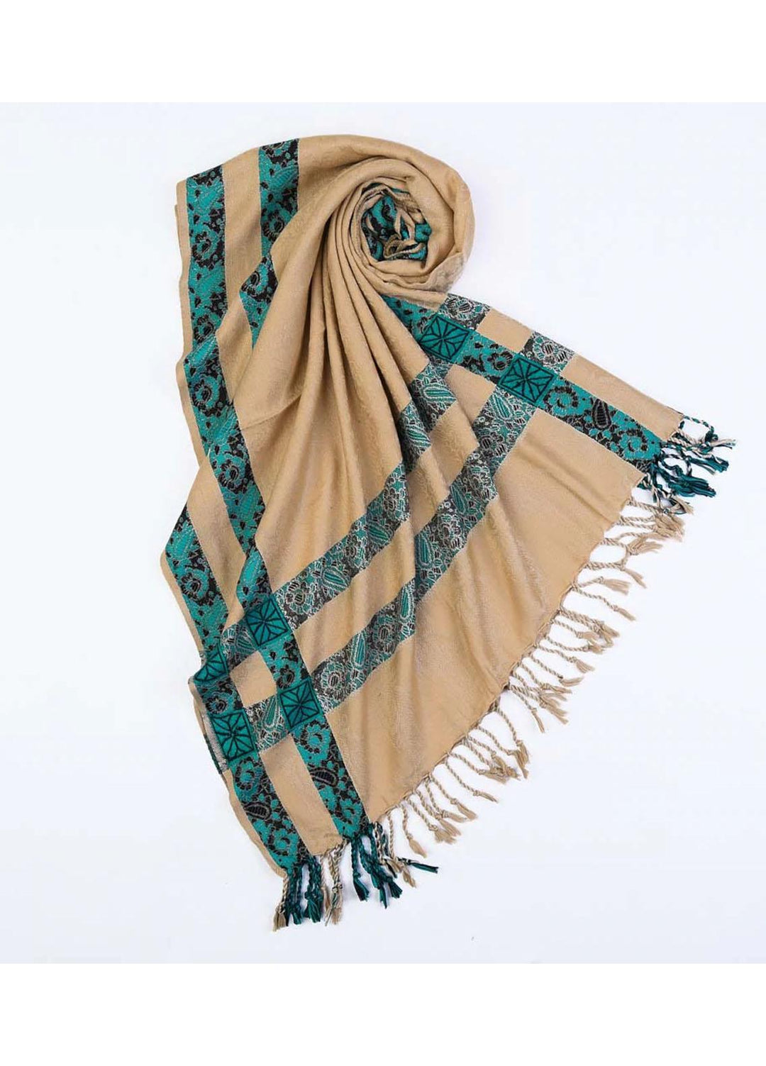 Abaya pk Pashmina Hijab ABA22WH SOFT BEIGE - Woolen Hijabs