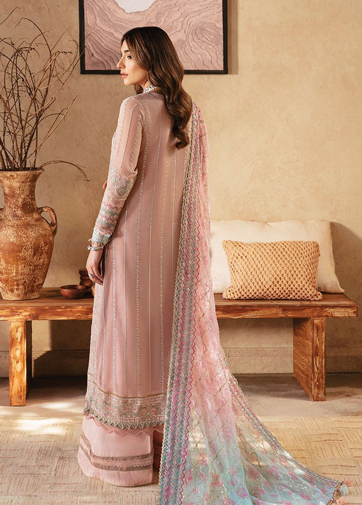 Yesfir By Xenia Formal Embroidered Chiffon Suits Unstitched 3 Piece ZE24Y 1-Taroob - Luxury Collection