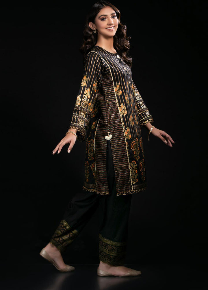 Yusra Ansari Embroidered Cotton Stitched 2 Piece Suit Yed-03 Mookosh