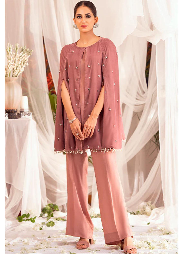 Zaaviay Luxury Pret Embroidered Velvet 3 Piece Suit ZBHM22-01 PARIZAH