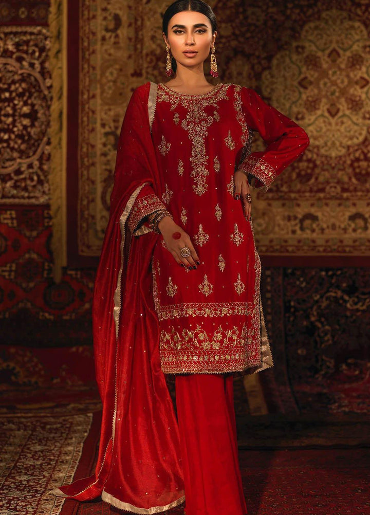Zaaviay Luxury Pret Embroidered  3 Piece Suit DASTAN