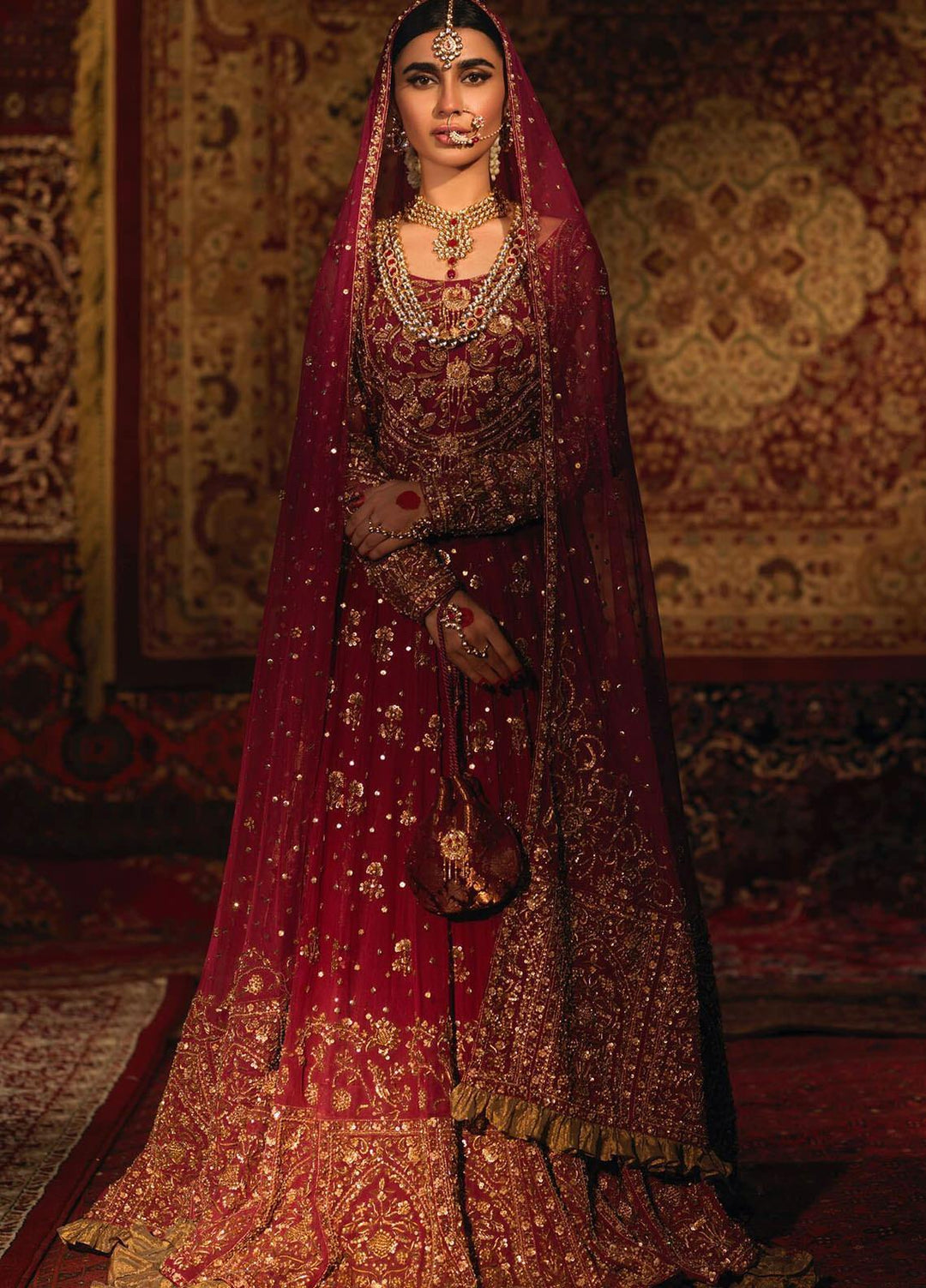 Zaaviay Luxury Pret Embroidered  3 Piece Suit MAH-E-NOOR