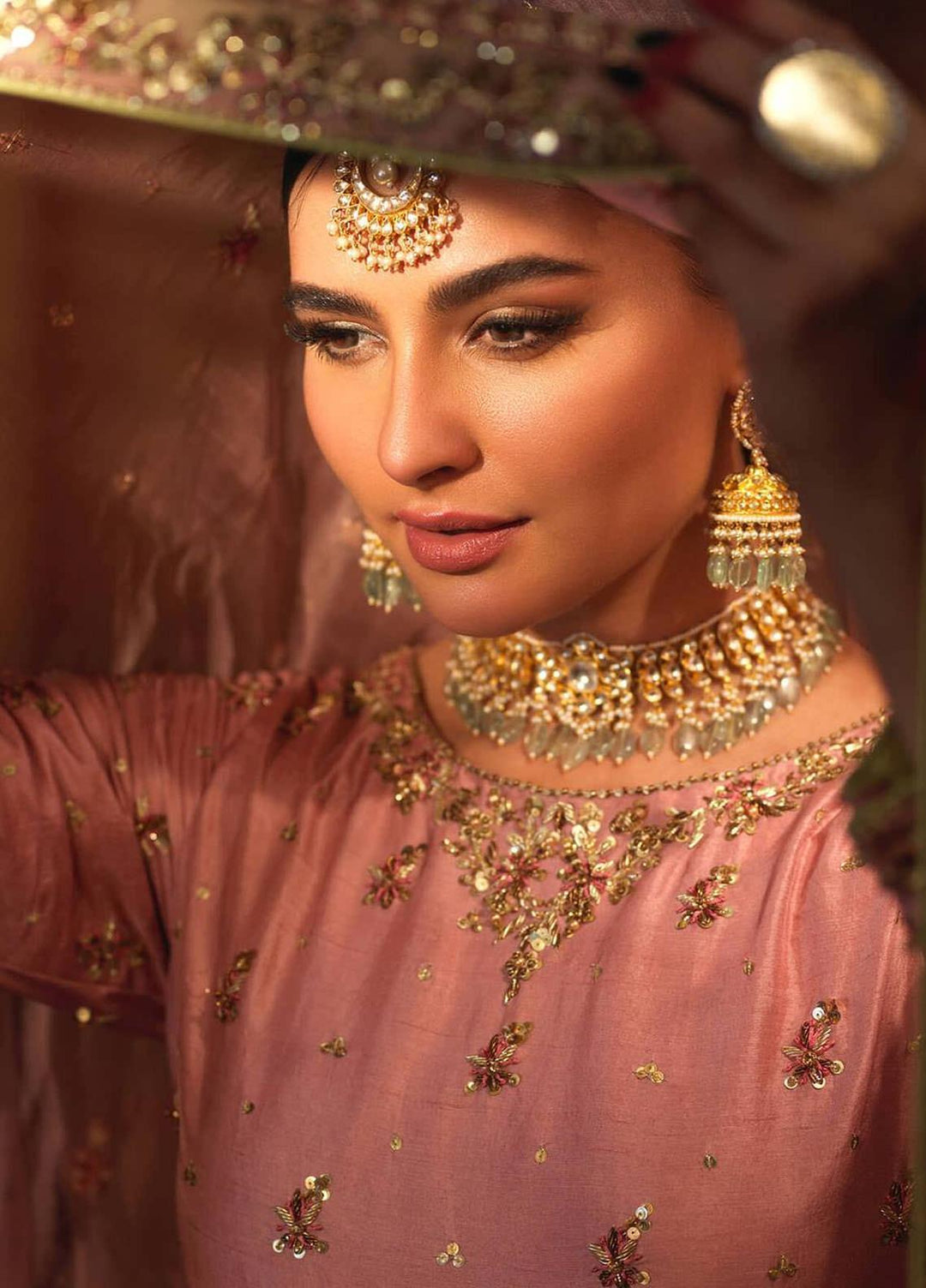 Zaaviay Luxury Pret Embroidered  3 Piece Suit RUKSHAR