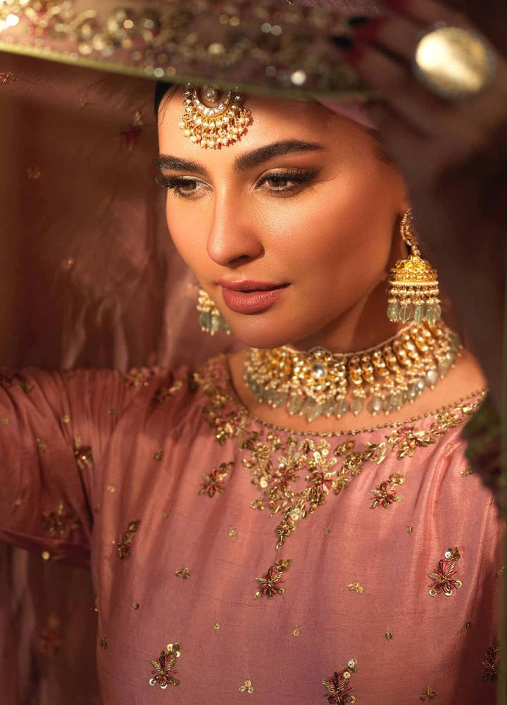 Zaaviay Luxury Pret Embroidered  3 Piece Suit RUKSHAR