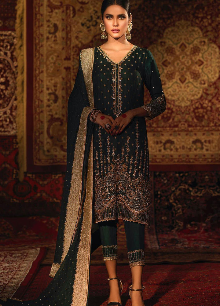 Zaaviay Luxury Pret Embroidered  3 Piece Suit TASNEEM