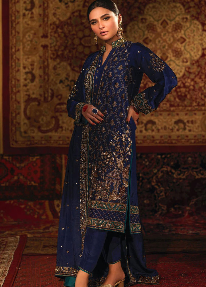Zaaviay Luxury Pret Embroidered  3 Piece Suit ANGAN
