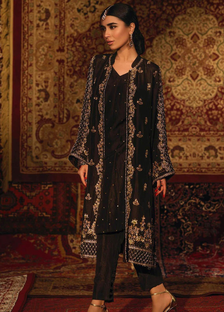Zaaviay Luxury Pret Embroidered  3 Piece Suit CHANDNI RAAT