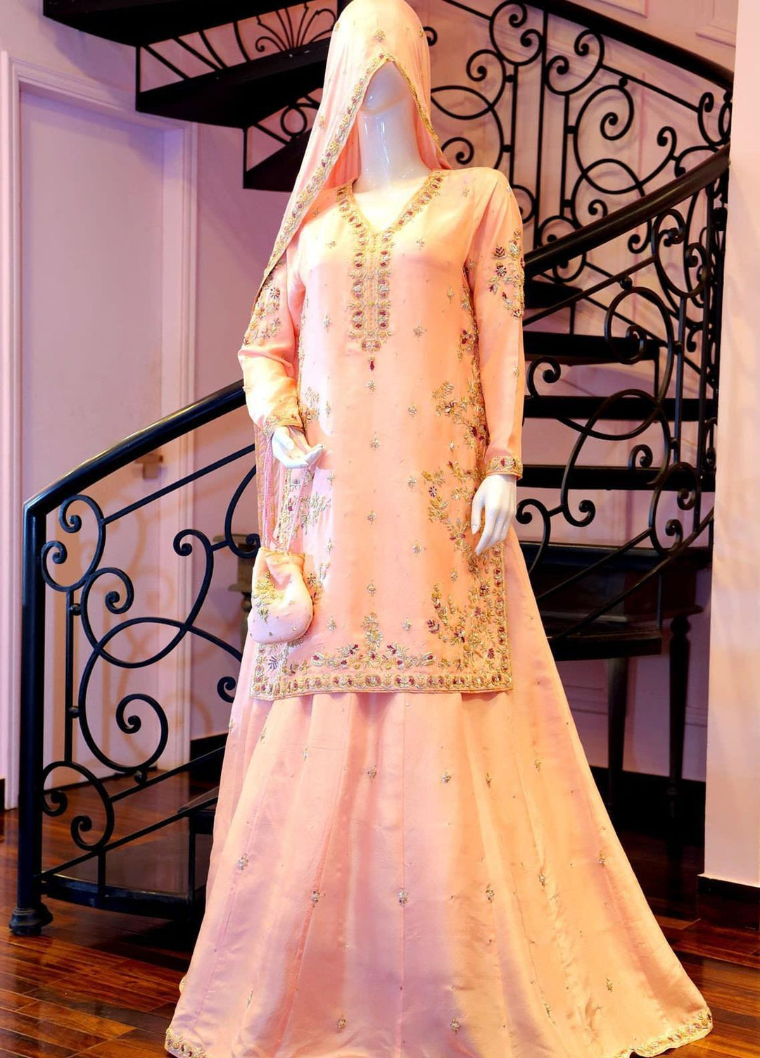 Zaaviay Luxury Pret Embroidered  3 Piece Suit NAZAKAT B