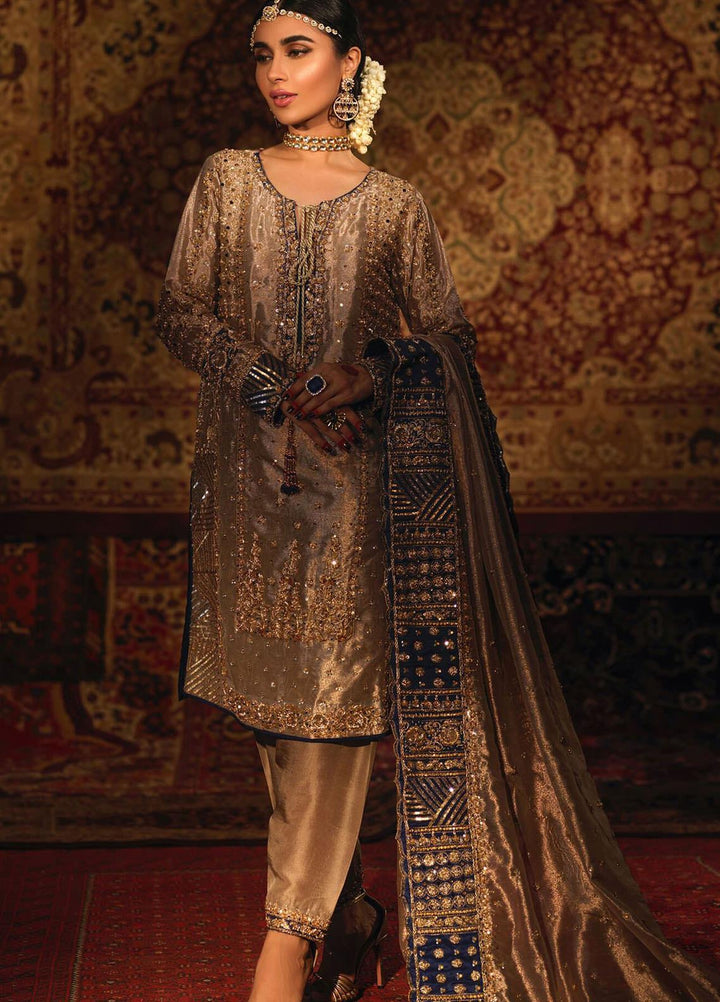 Zaaviay Luxury Pret Embroidered  3 Piece Suit REEM