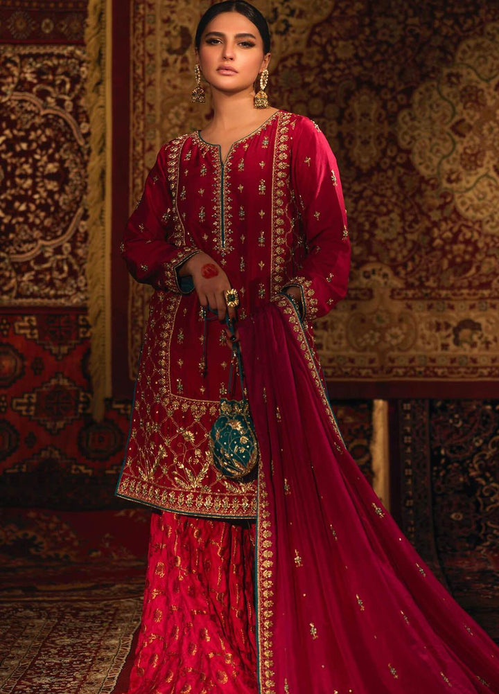 Zaaviay Luxury Pret Embroidered  3 Piece Suit GHAZAL